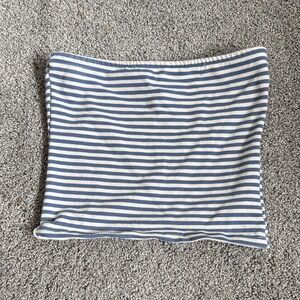 Edikted Blue and White Striped Tank Top